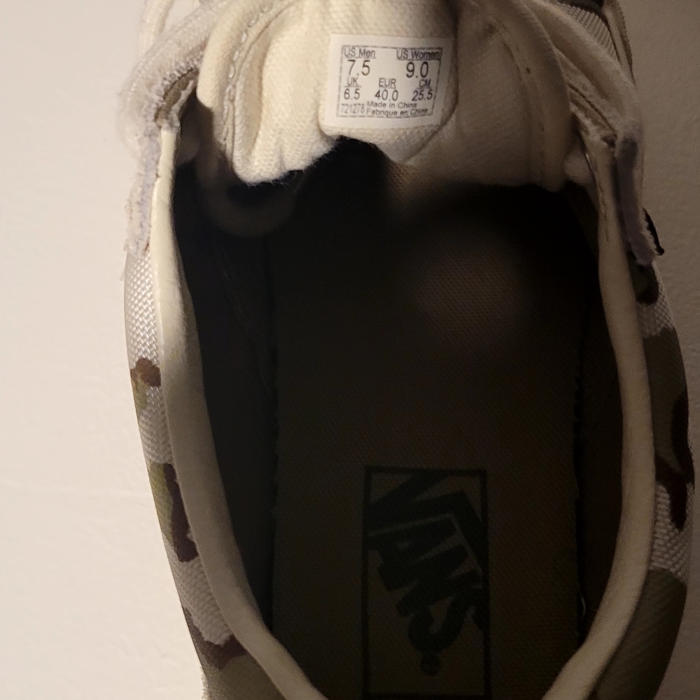 Vans Camo Sneakers - Picture 5 of 5